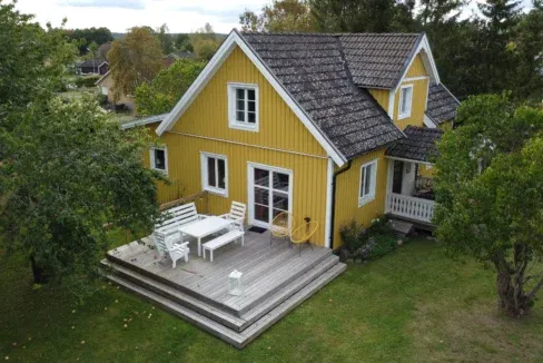 Ferienhaus in Mörlunda mit Sauna